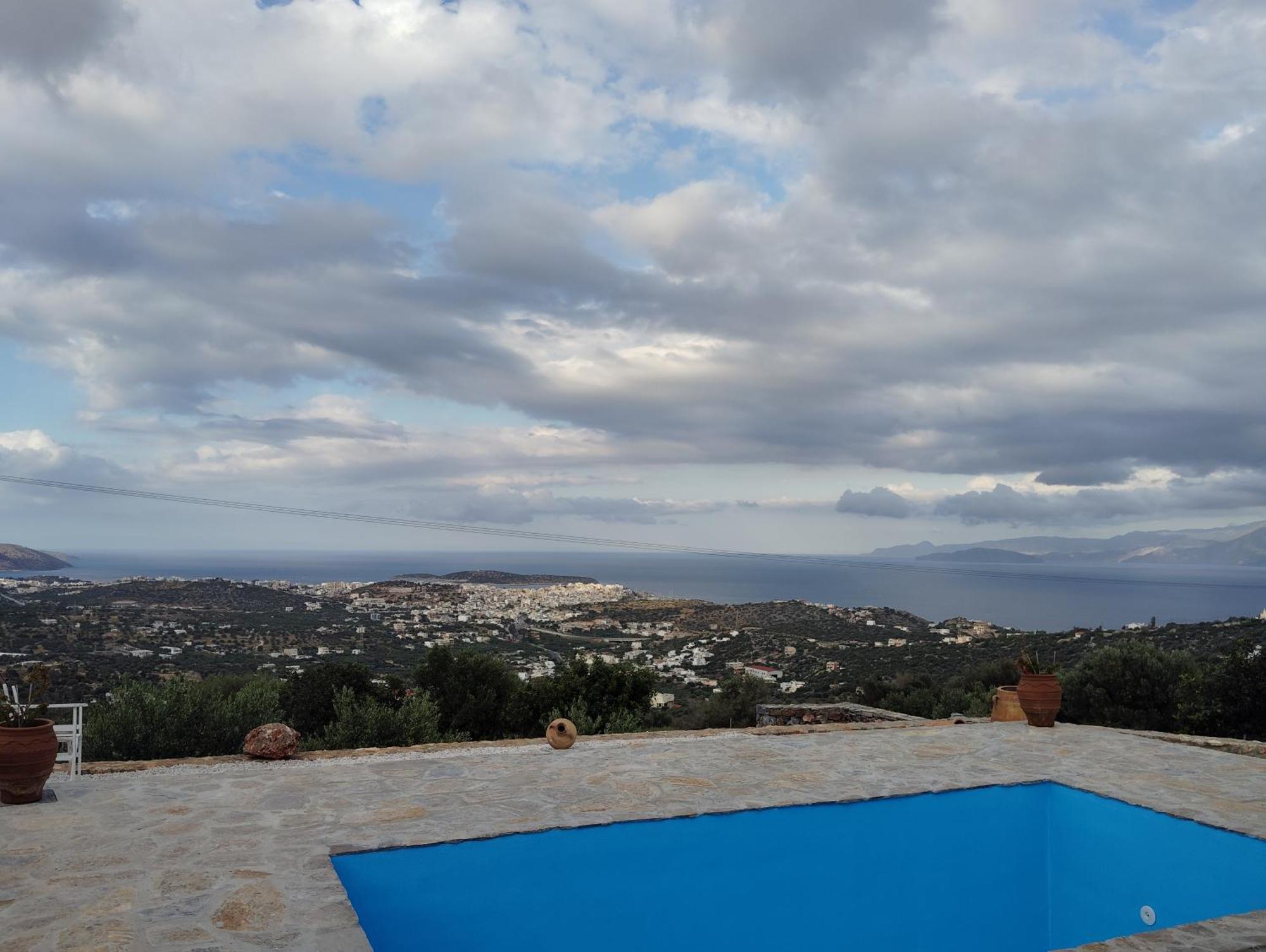 Althea Villa By Breathtaking View Ájosz Nikólaosz Kültér fotó